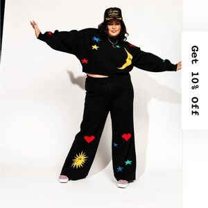 Black Star and Moon Sweatsuit
